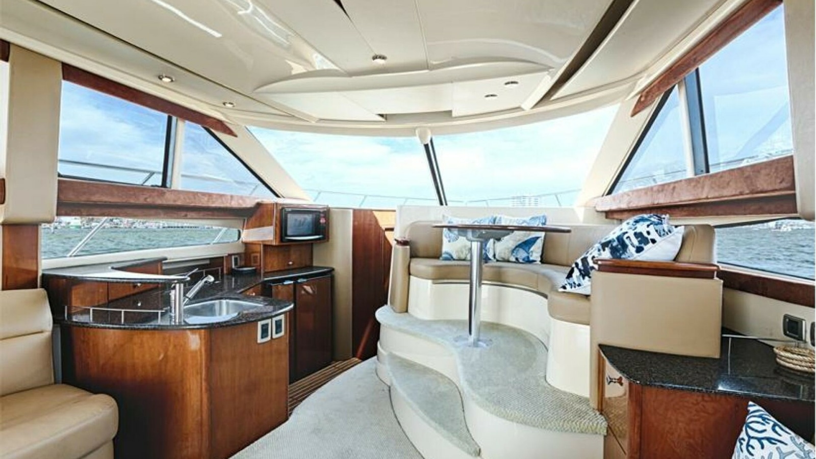 Spacious Salon with Panoramic Views