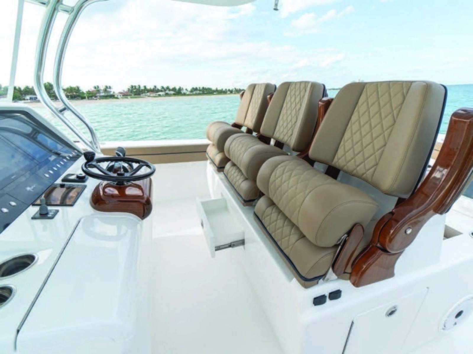 New V-41 Valhalla Boatworks Center Console