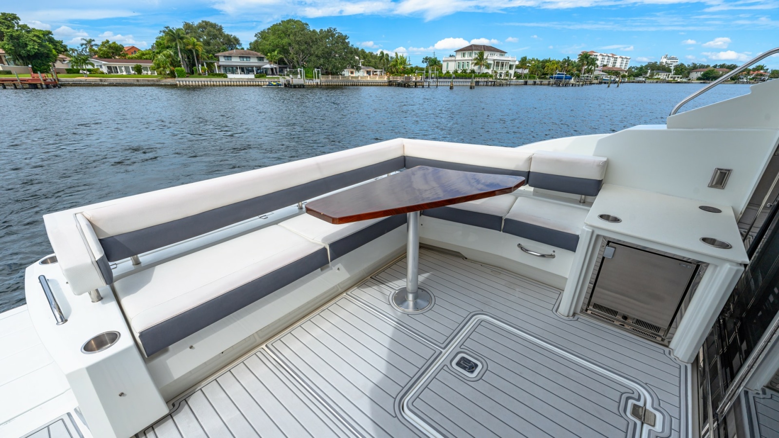 Spacious Aft Deck with Seating