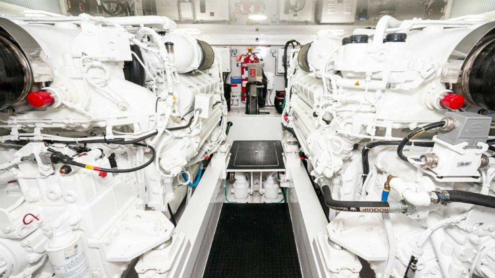 2025 Viking 58 Convertible- TRIPLE TROUBLE-Engine Room-2