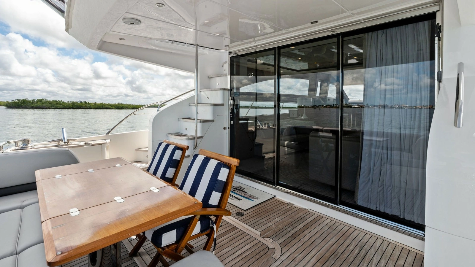 Aft Deck with Dining Area