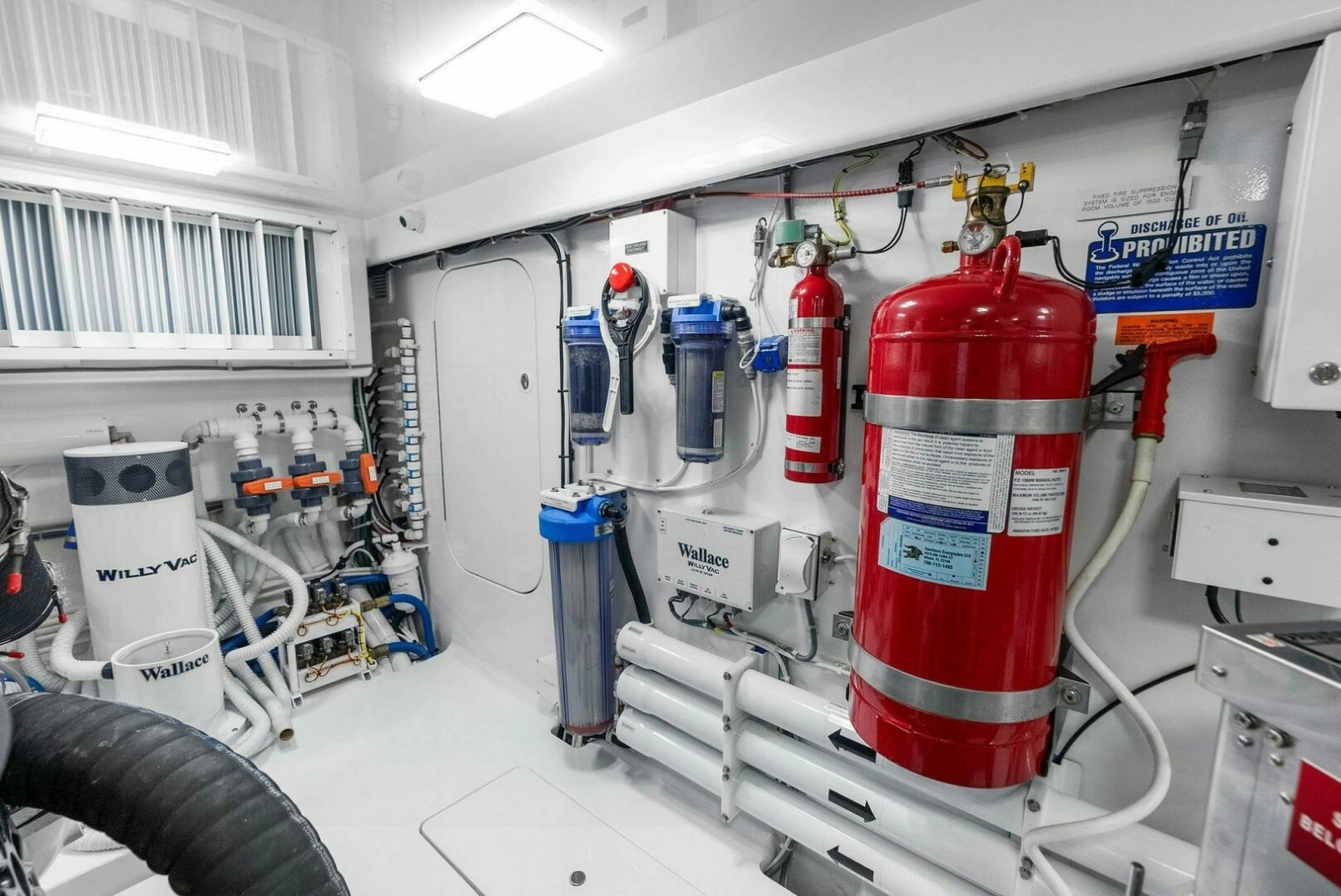 2022 Viking 68 Enclosed Bridge- PIPE DREAM- Engine Room