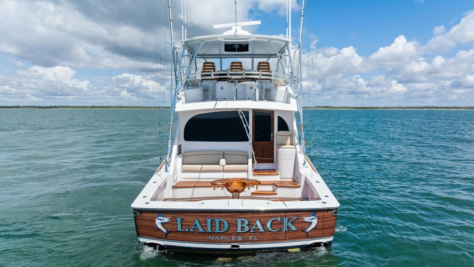 Aft Deck and Cockpit View