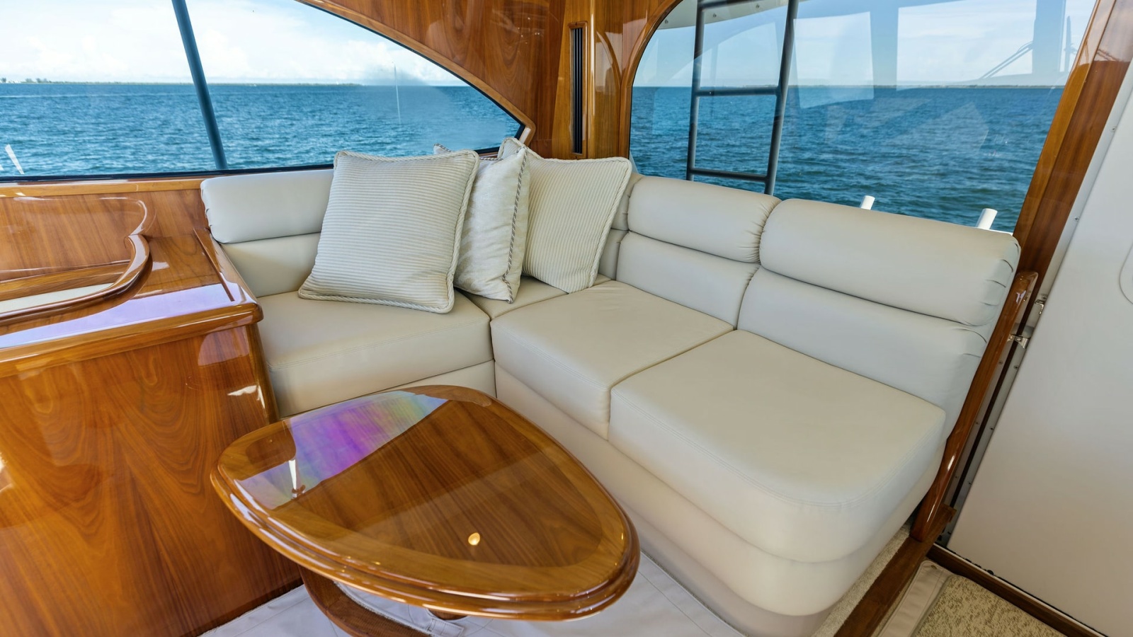 Enclosed Bridge Lounge Area