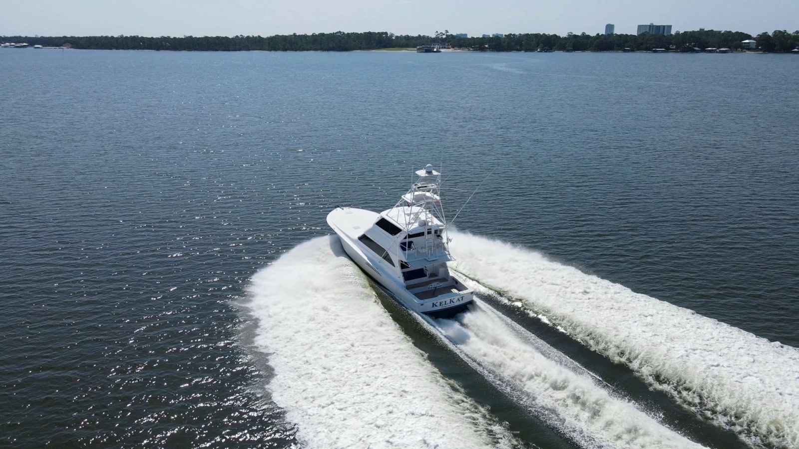 2005 61 Viking Enclosed Bridge Kelkat Exterior (11)
