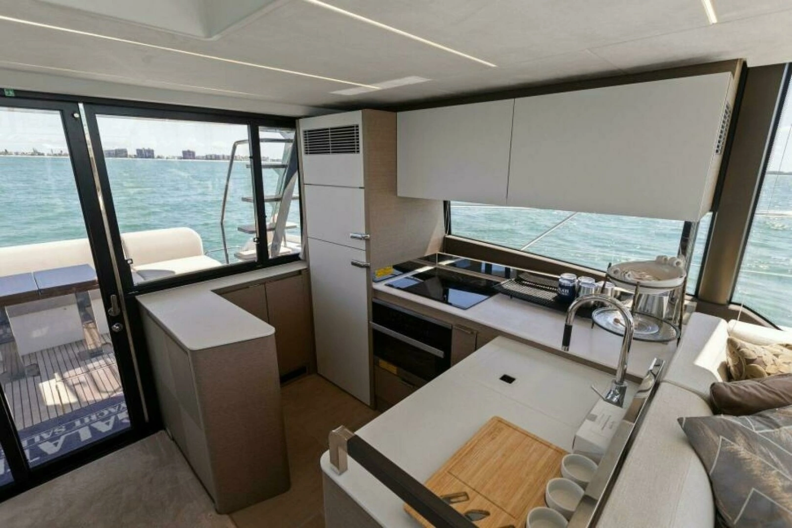 2022 59 Prestige Flybridge - How Sweet It Its - Galley