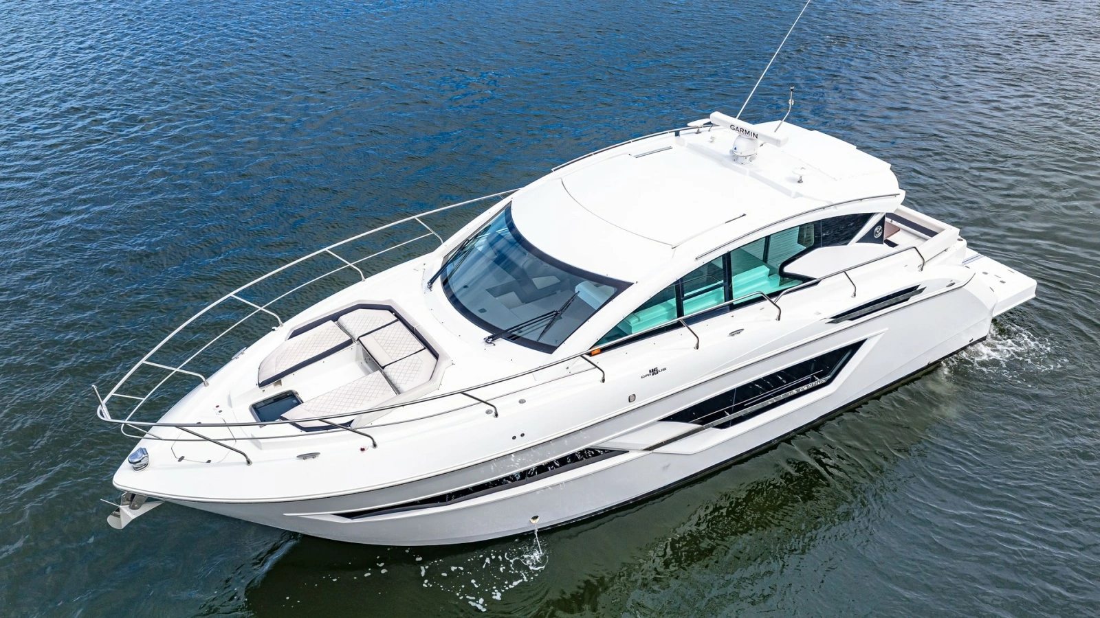 Aerial View of Cantius 46 Bow