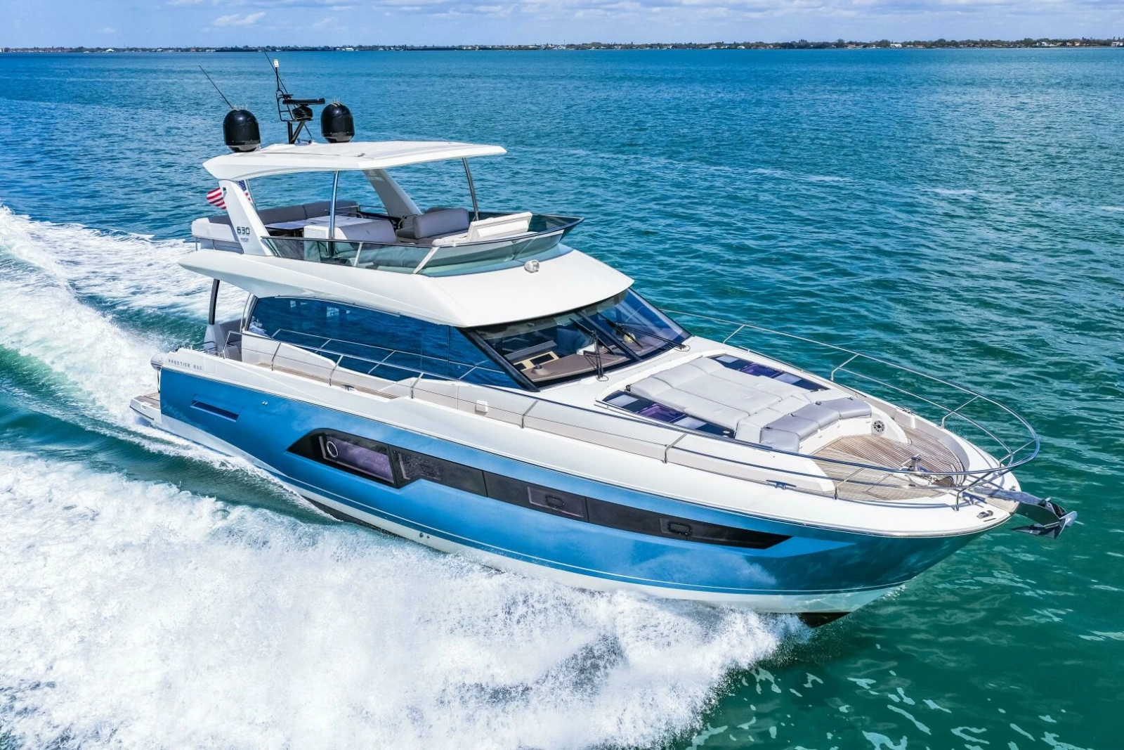 2019 Prestige 630 Flybridge -Profile