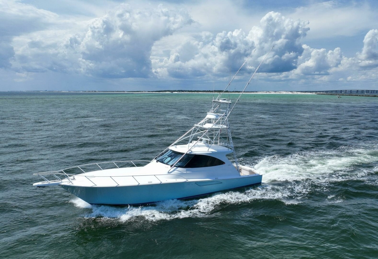 2016 Viking 52 Sport Tower- CONTAGIOUS HABIT- Profile