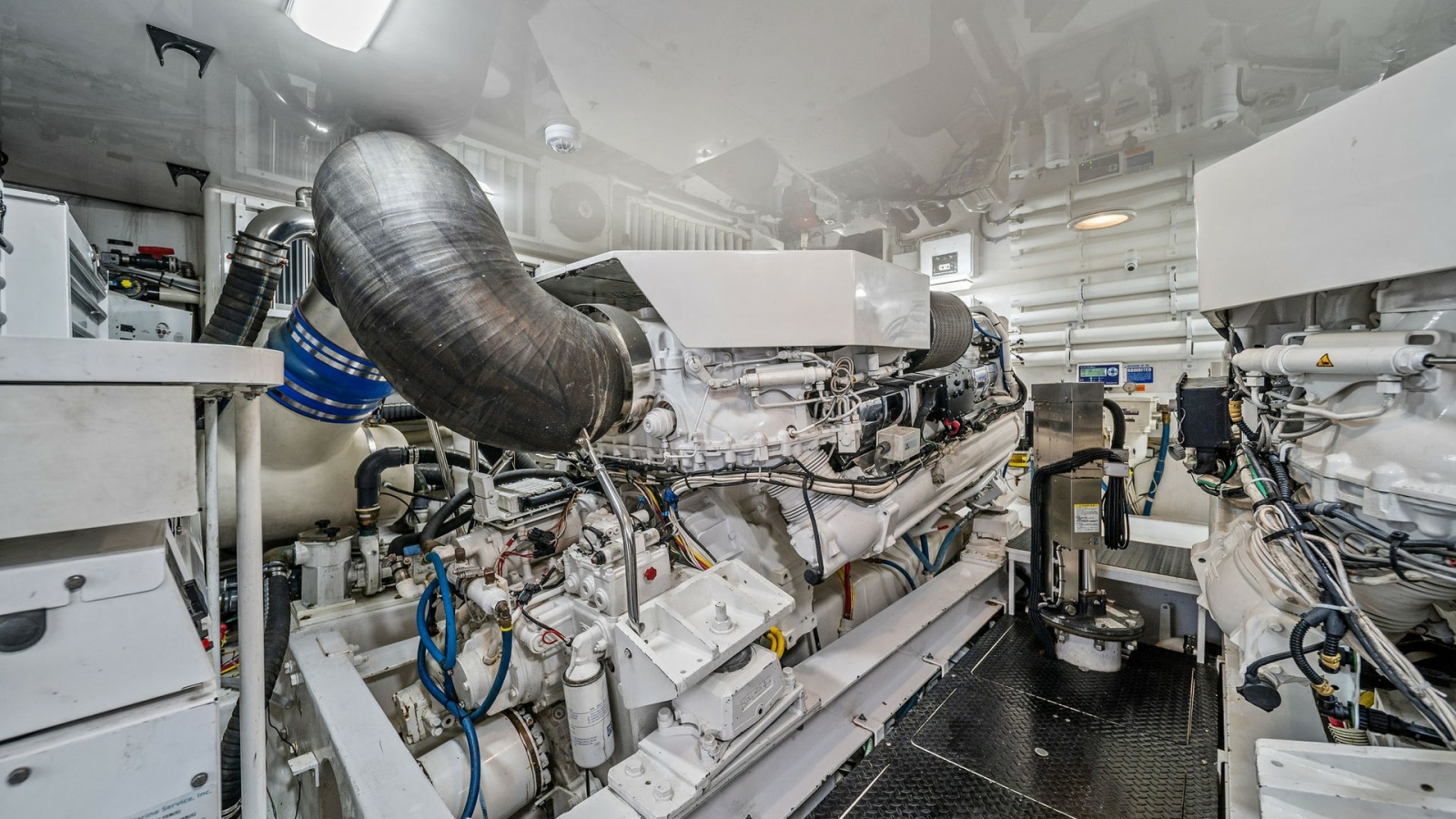 Engine Room with Dual Engines
