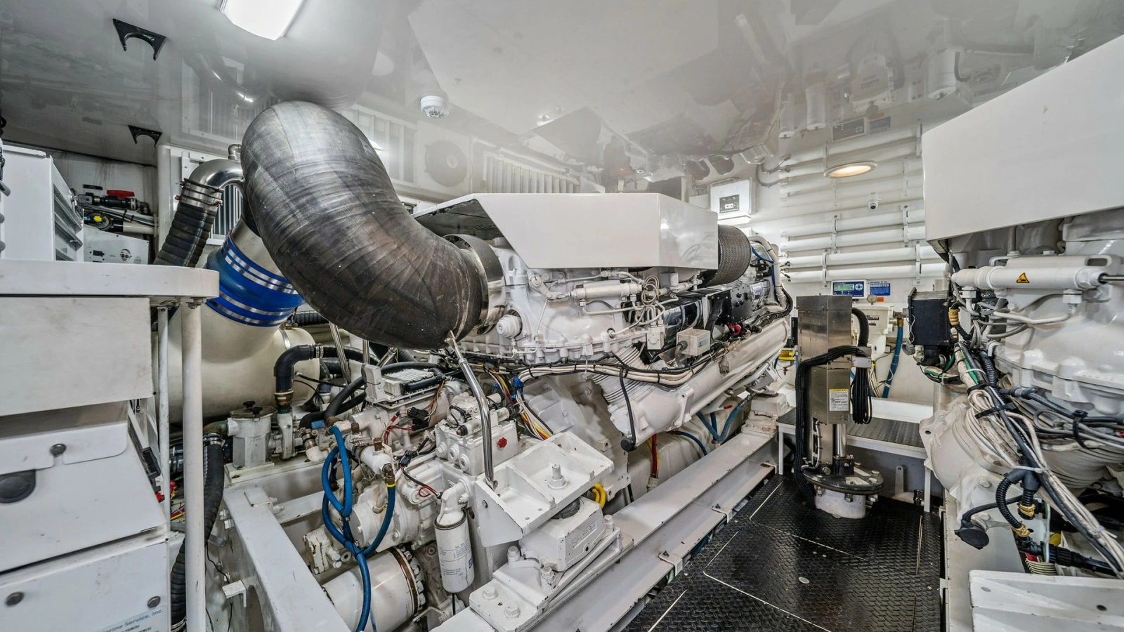 Engine Room with Dual Engines