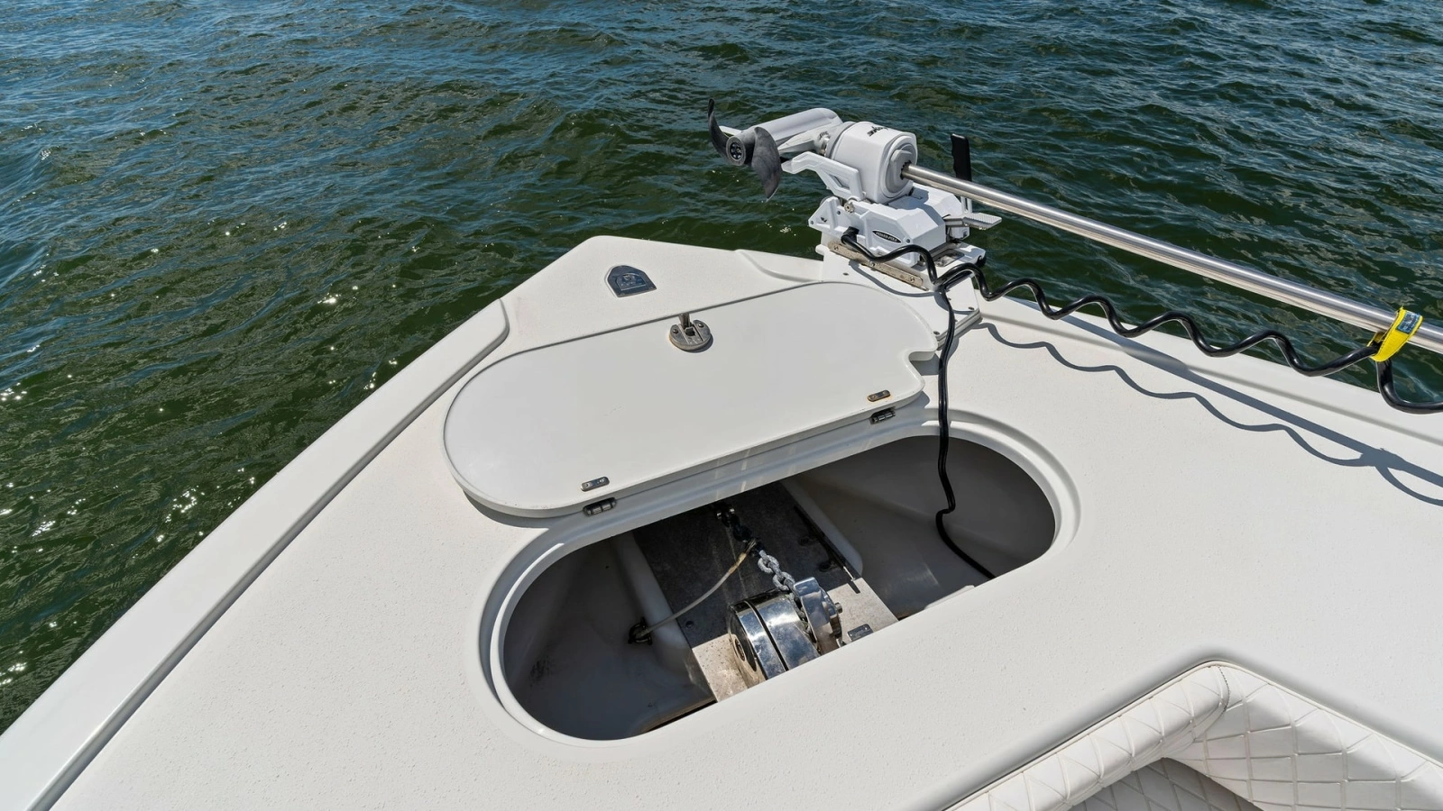 Bow Anchor Locker and Windlass