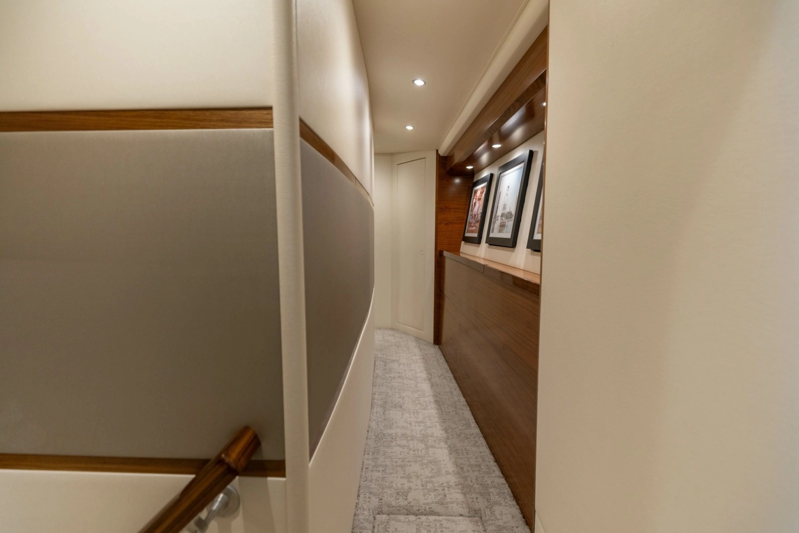 2023 Viking 72 Convertible- TEAM SUPREME- Companionway