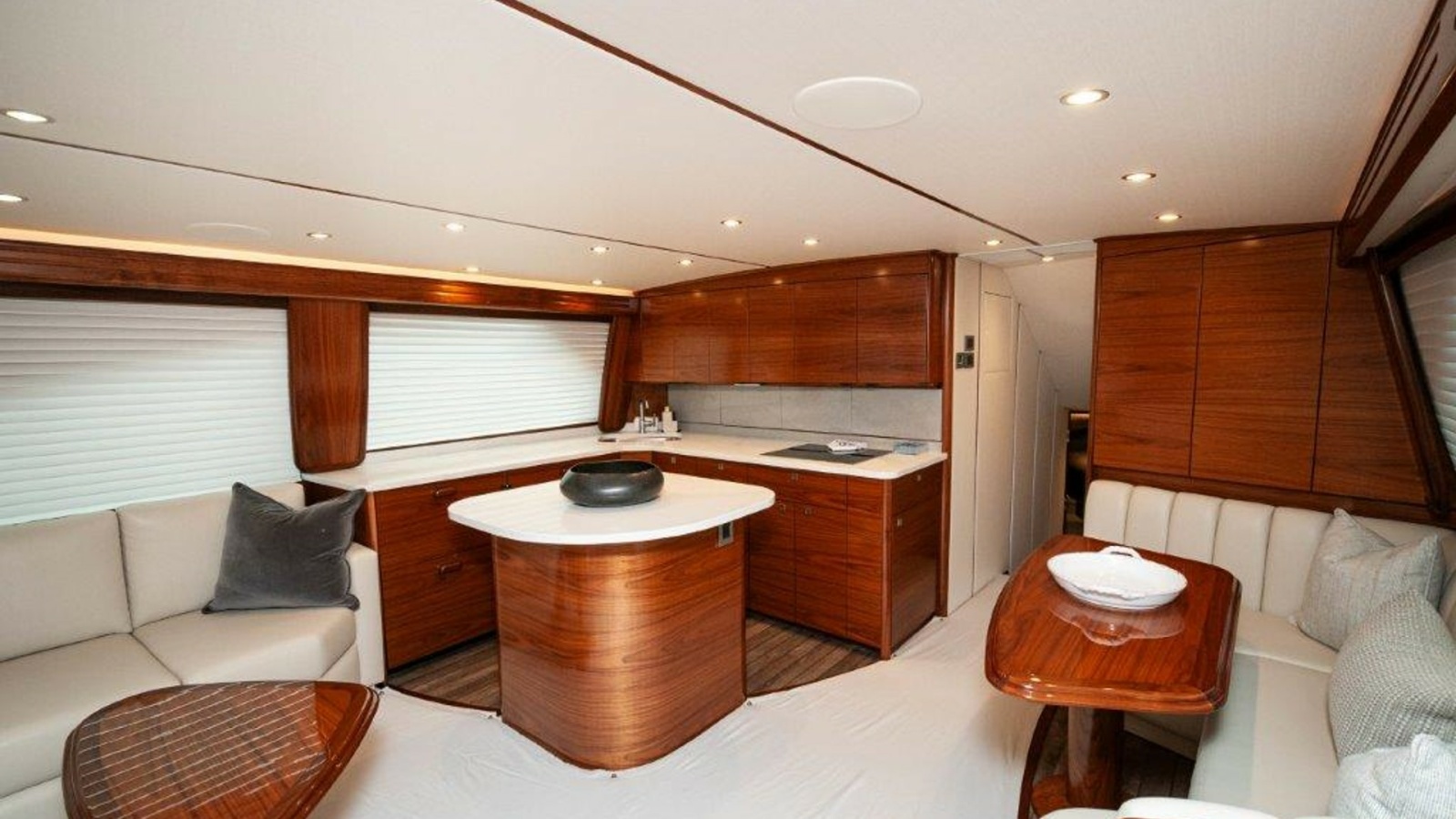 2025 Viking 58 Convertible-TRIPLE TROUBLE- Salon