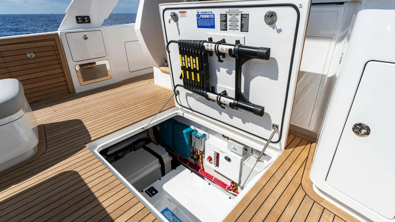 Engine Room Access on Deck