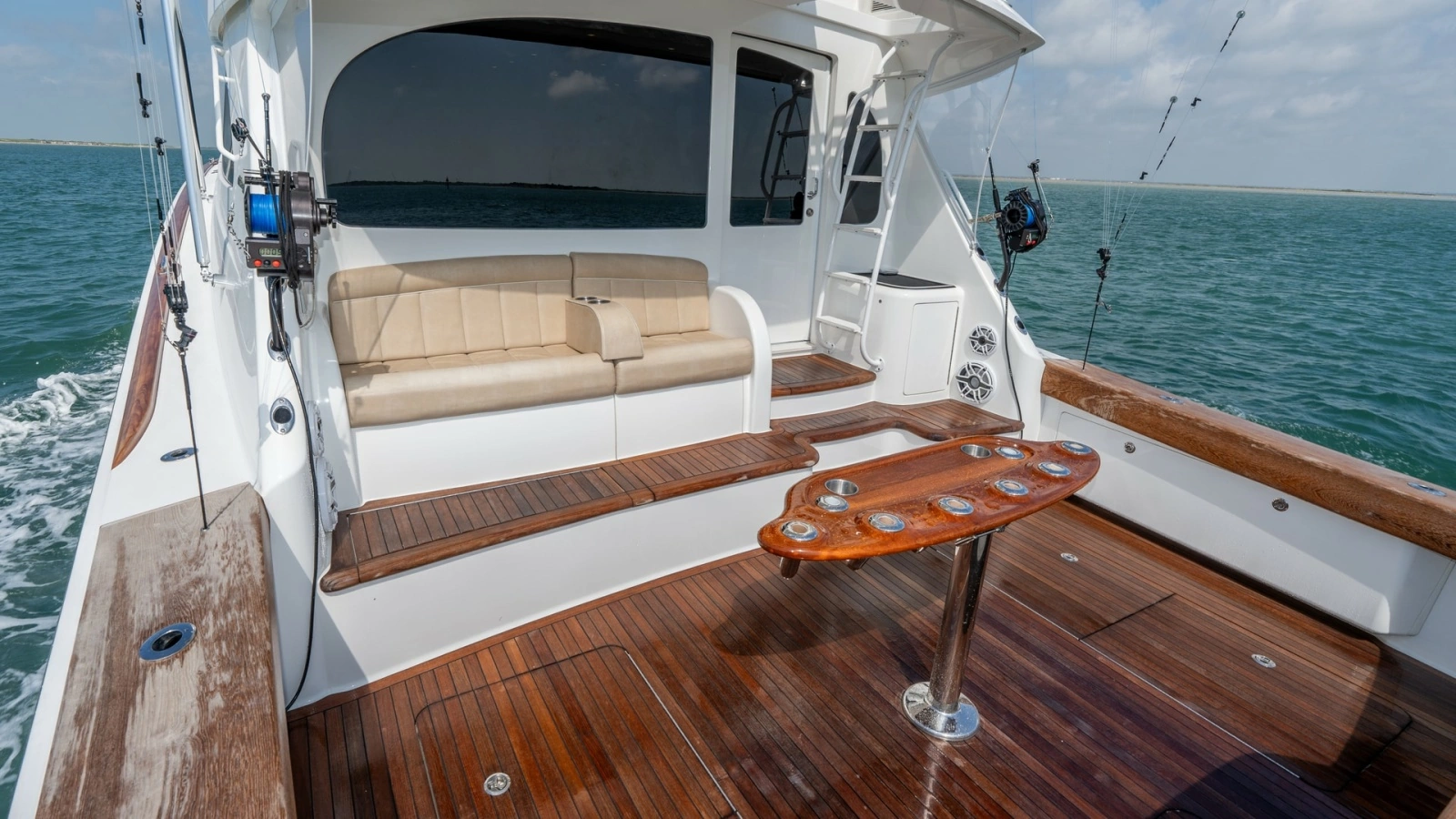 Spacious Aft Deck with Seating