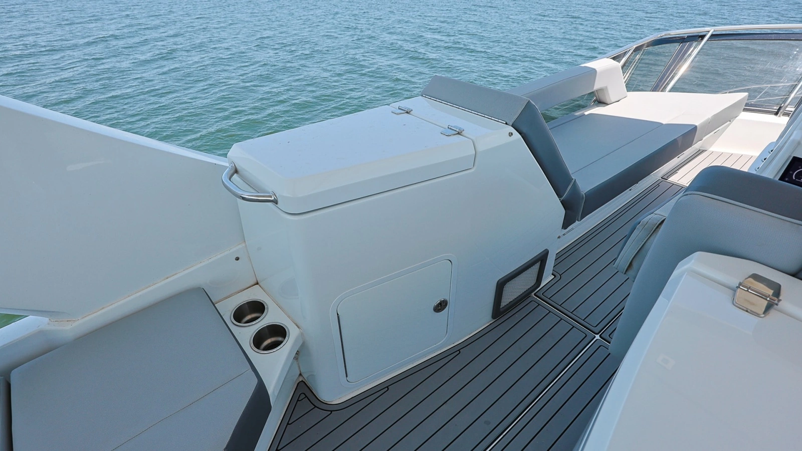 Spacious Aft Deck with Sunpad