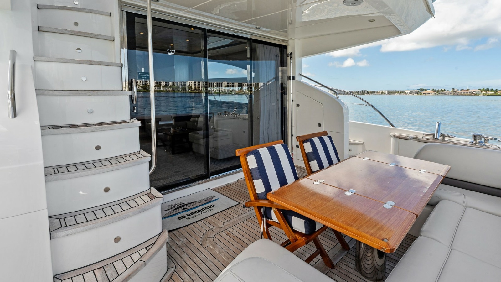 Aft Deck with Dining Area