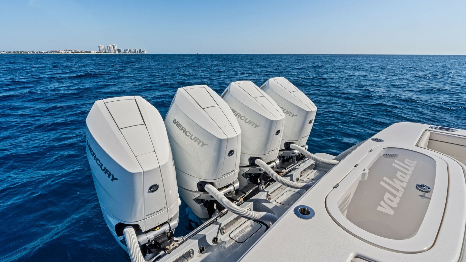 Powerful Quad Outboard Engines