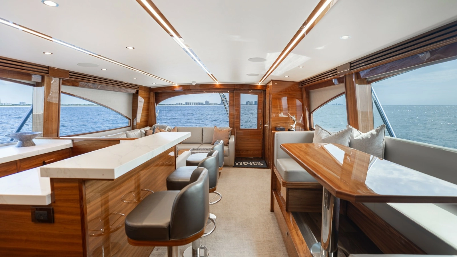 Spacious Salon with Ocean Views