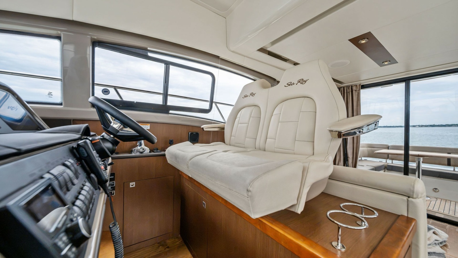 Helm Station with Dual Seating