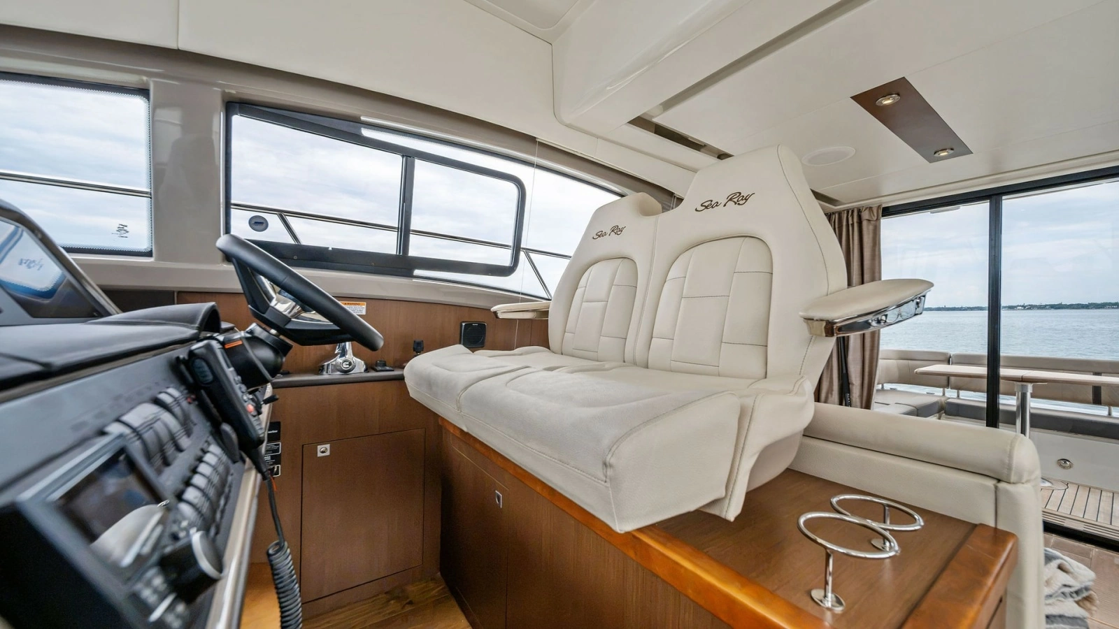 Helm Station with Dual Seating