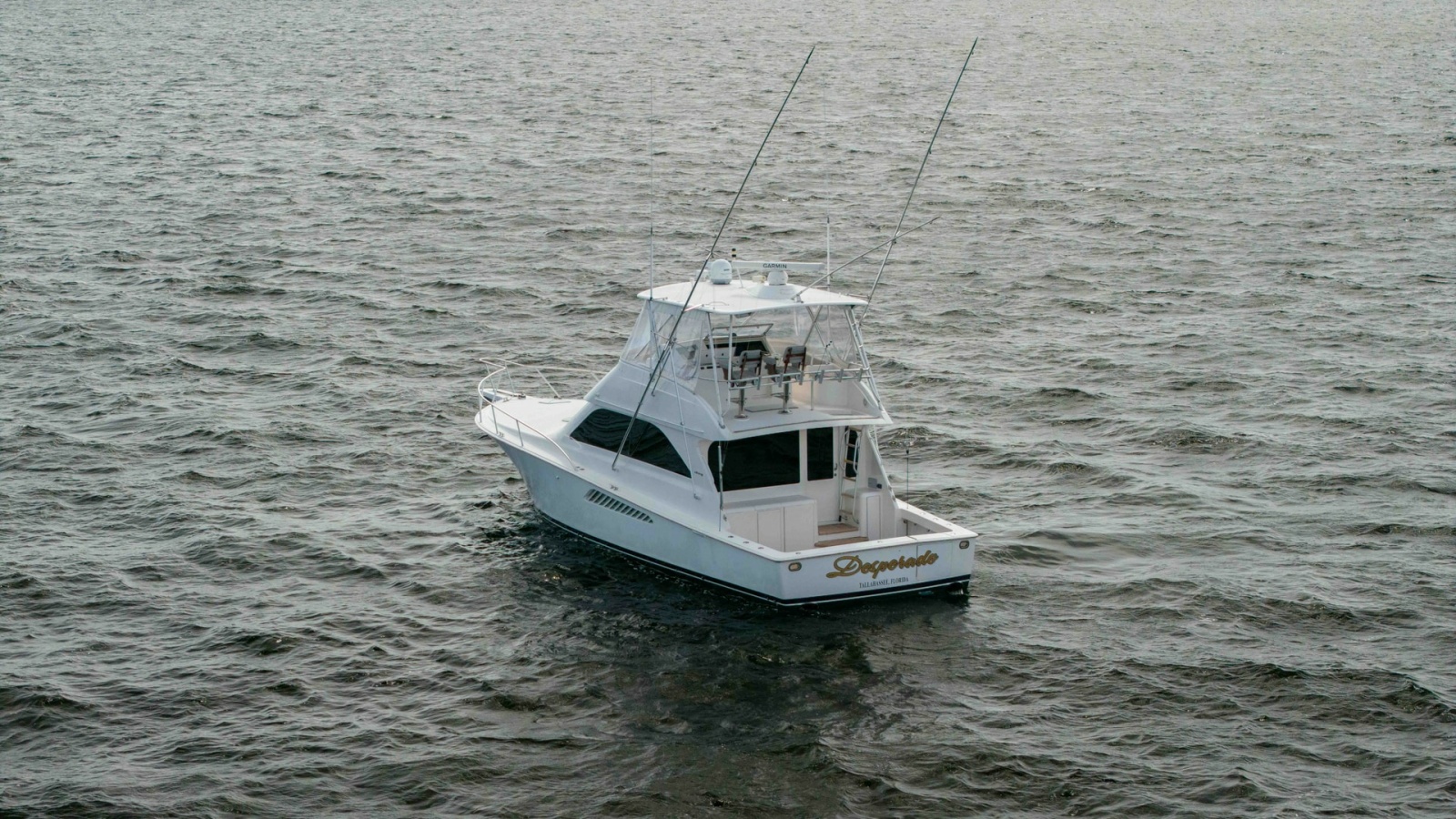 Aerial View of Viking 45 Convertible