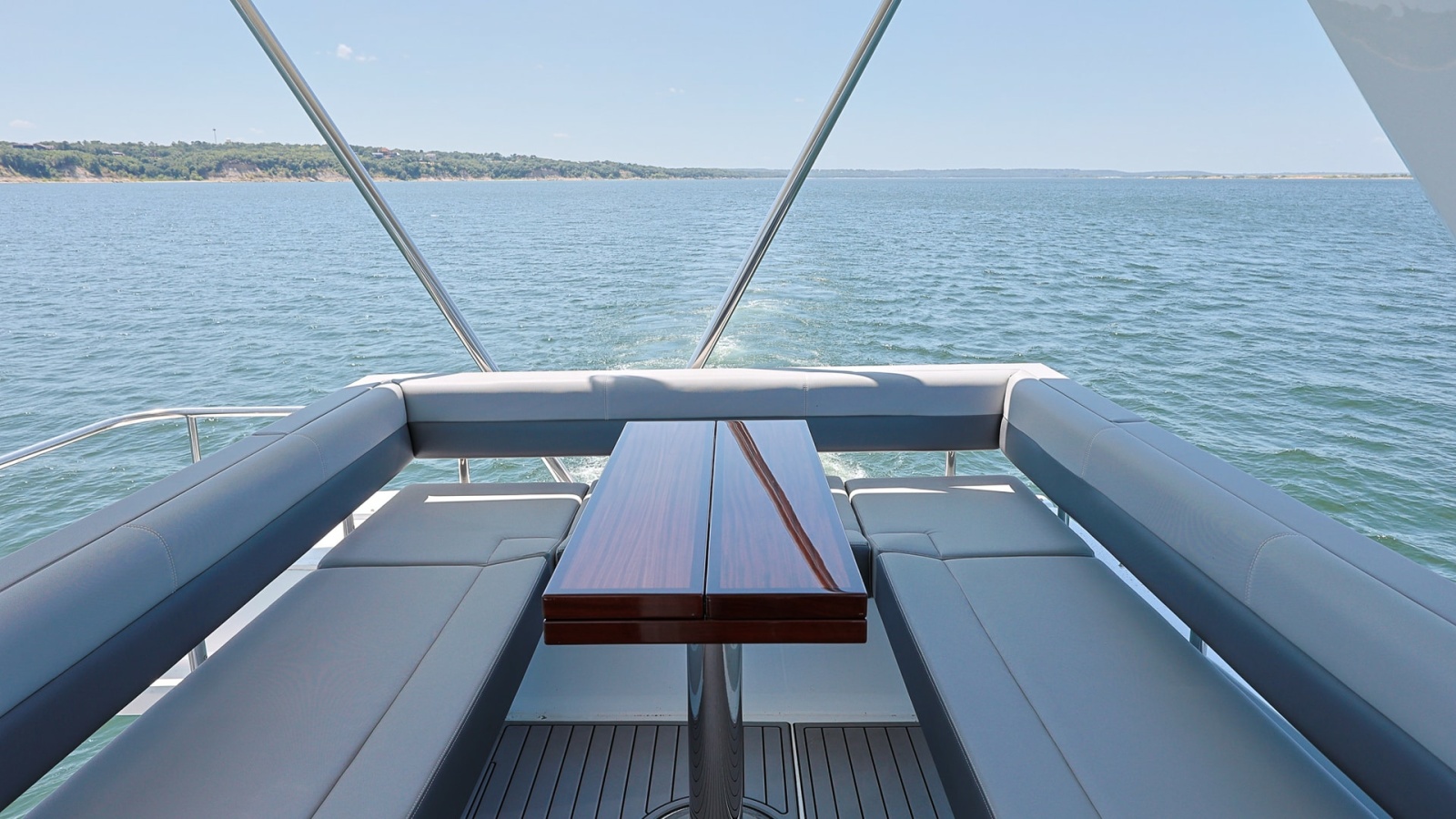 Aft Deck with Seating Area