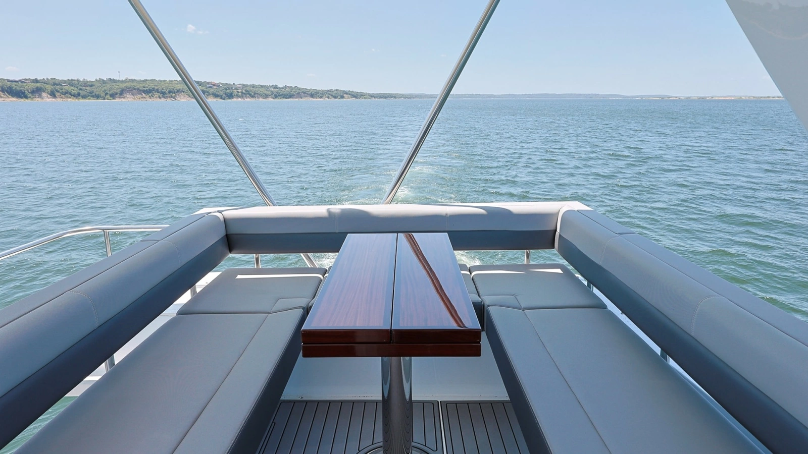 Aft Deck with Seating Area