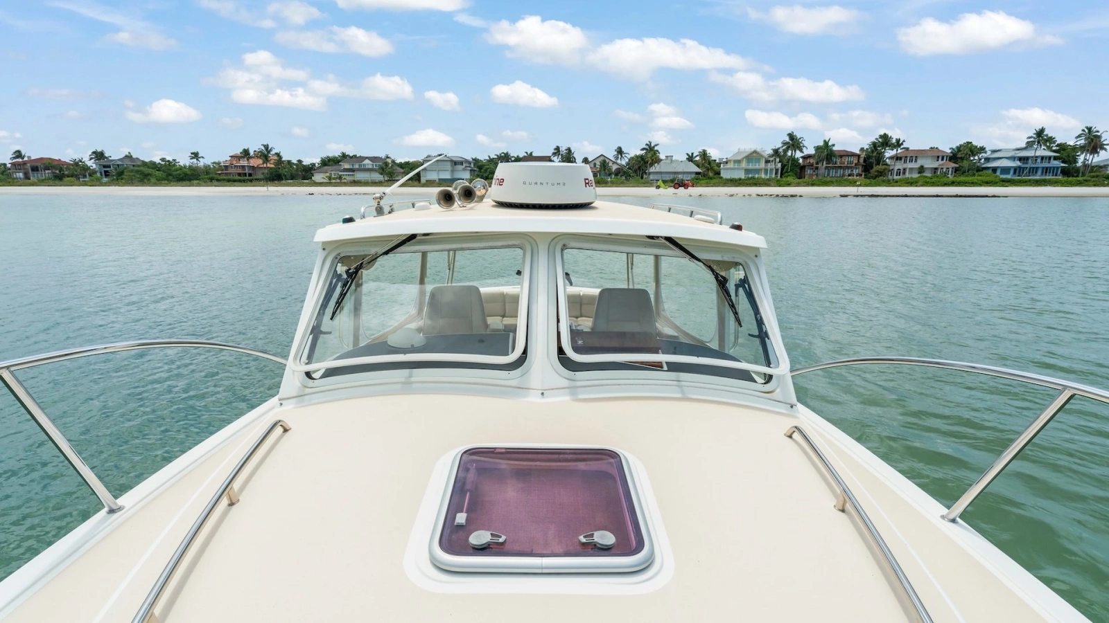 Foredeck with Cabin View