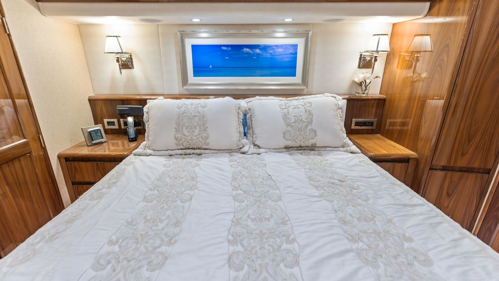 Luxurious Master Stateroom with Window View