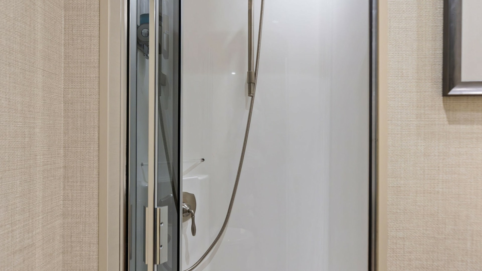 Elegant Enclosed Shower Stall