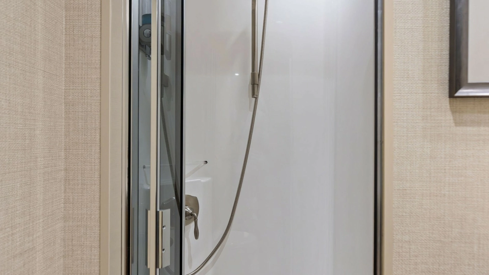 Elegant Enclosed Shower Stall