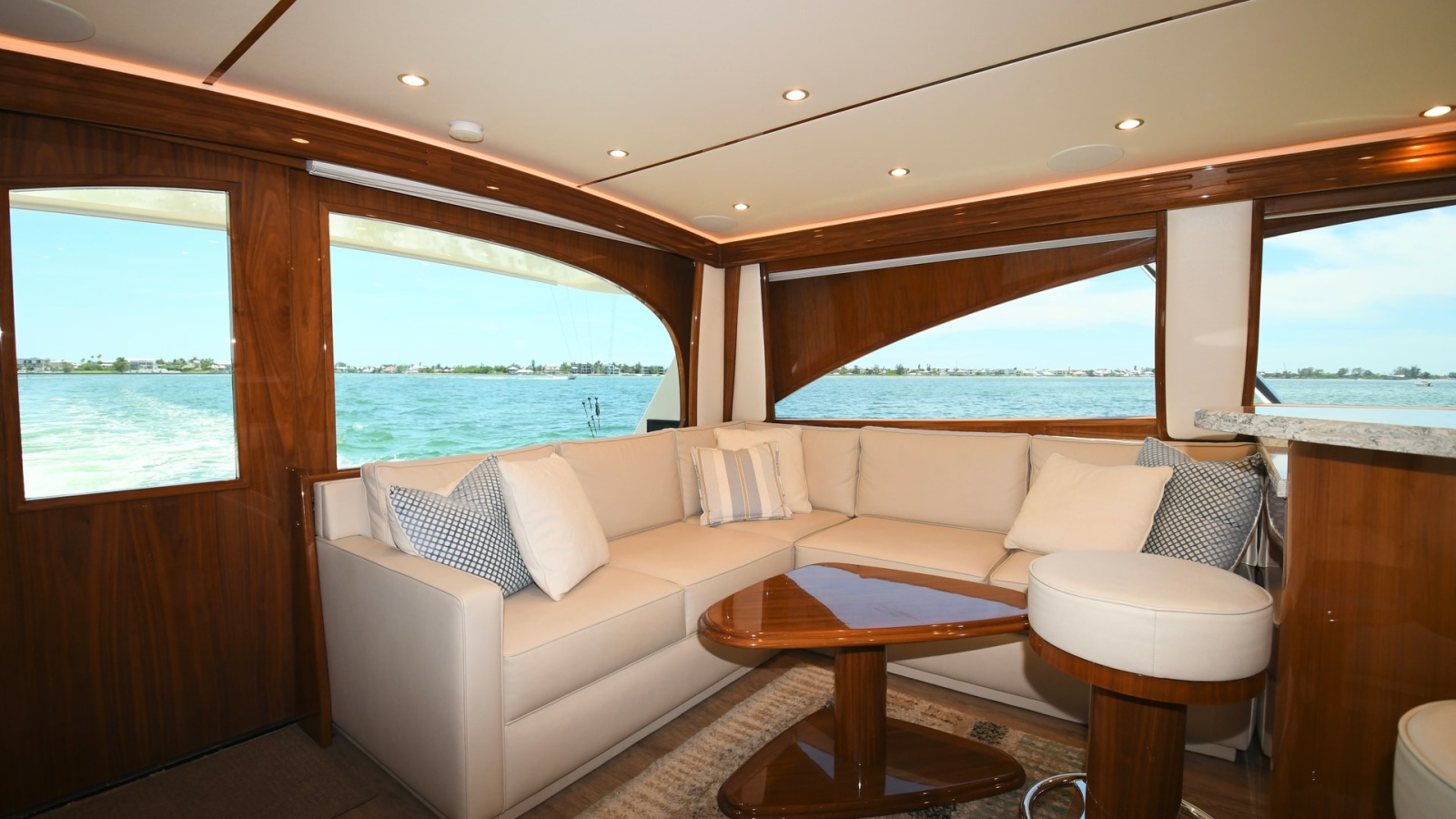 Salon with Panoramic Views