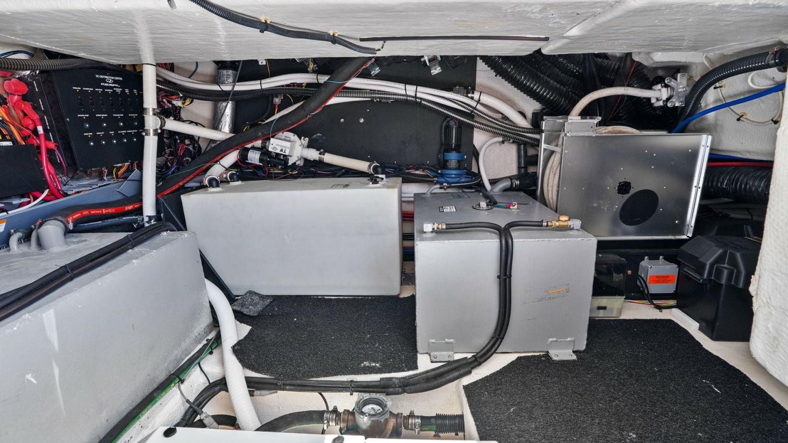 Engine Room with Equipment Layout