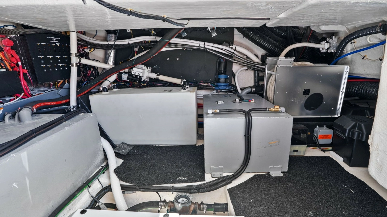 Engine Room with Equipment Layout