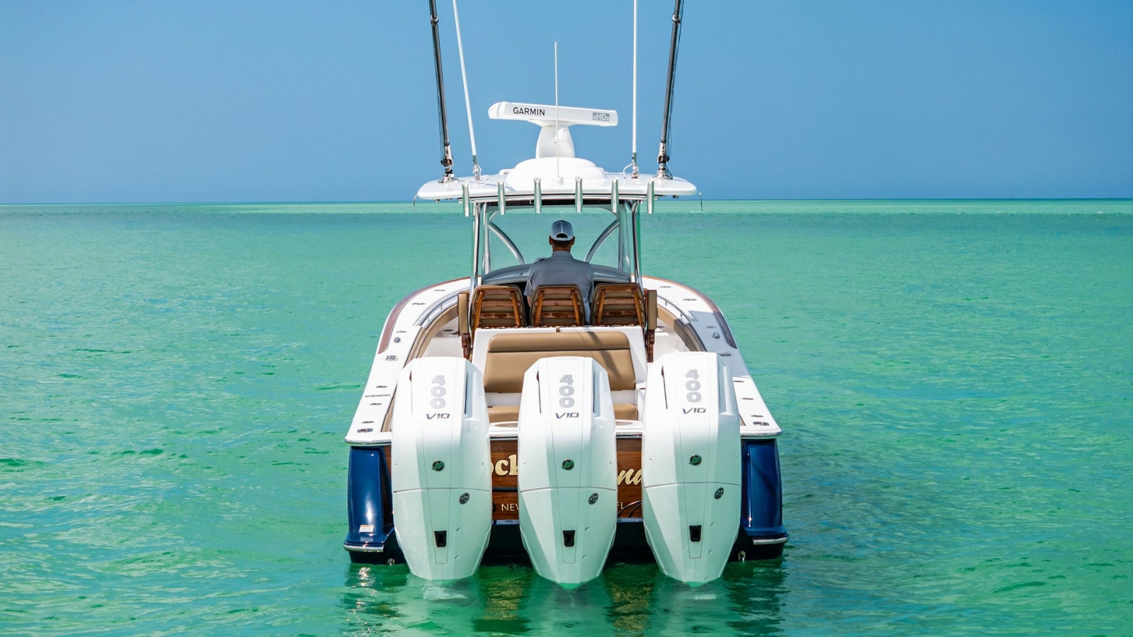 Aft View with Triple Engines