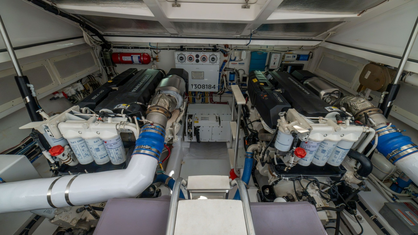 Engine Room with Twin Engines