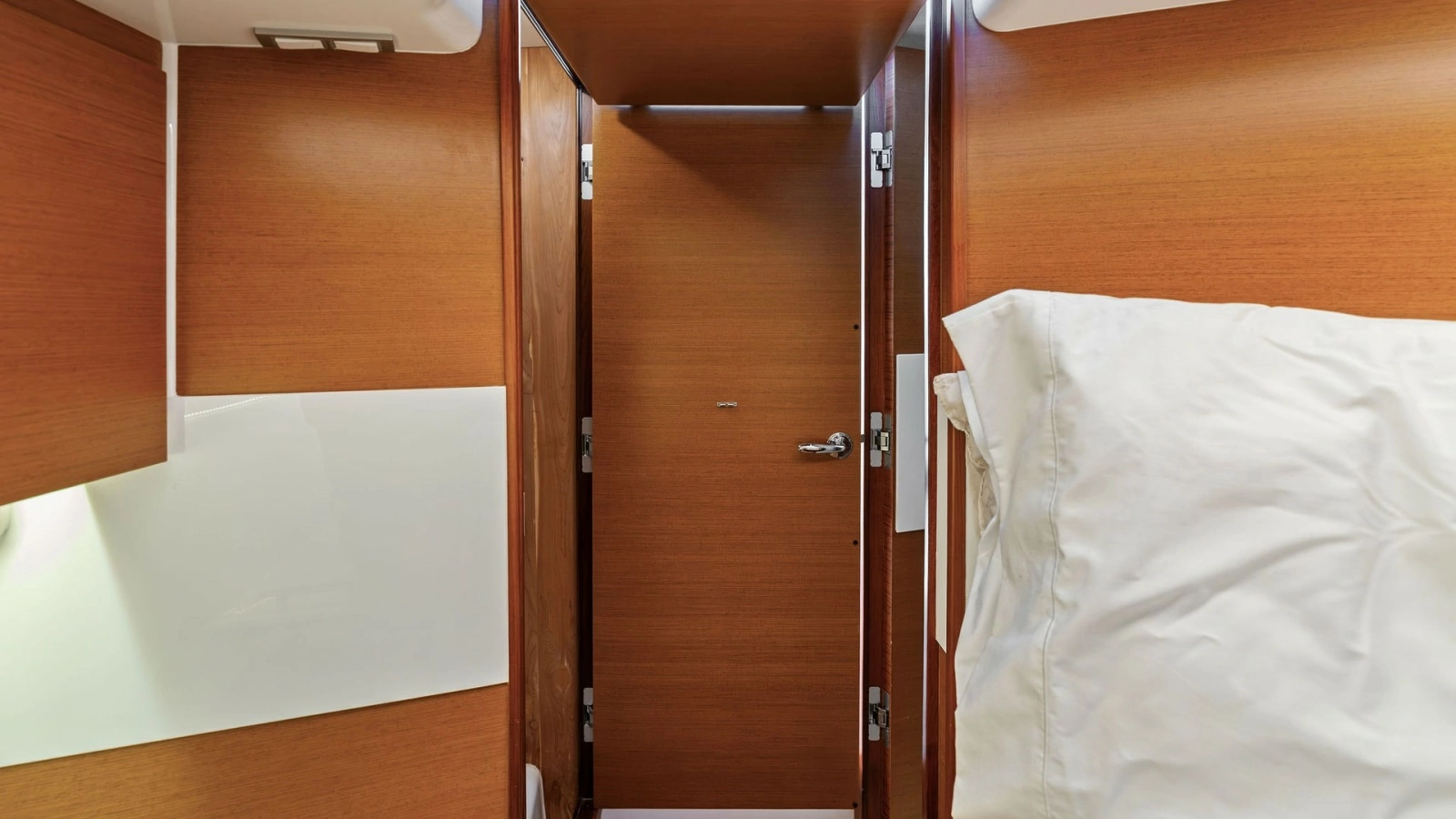 Cabin Interior with Doorway View