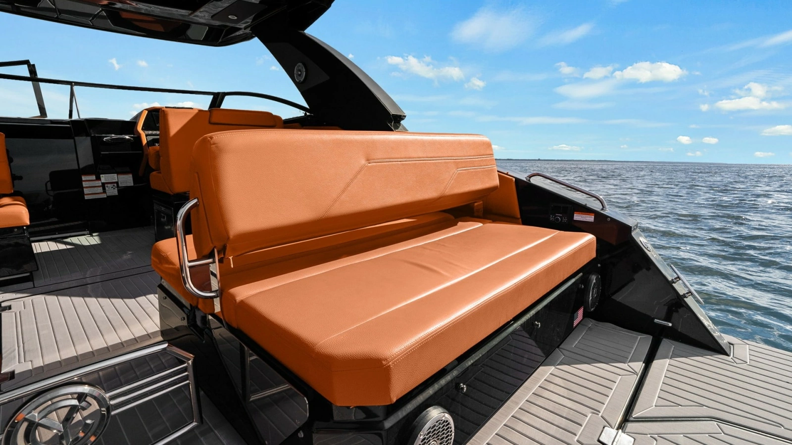 Spacious Aft Deck Seating Area