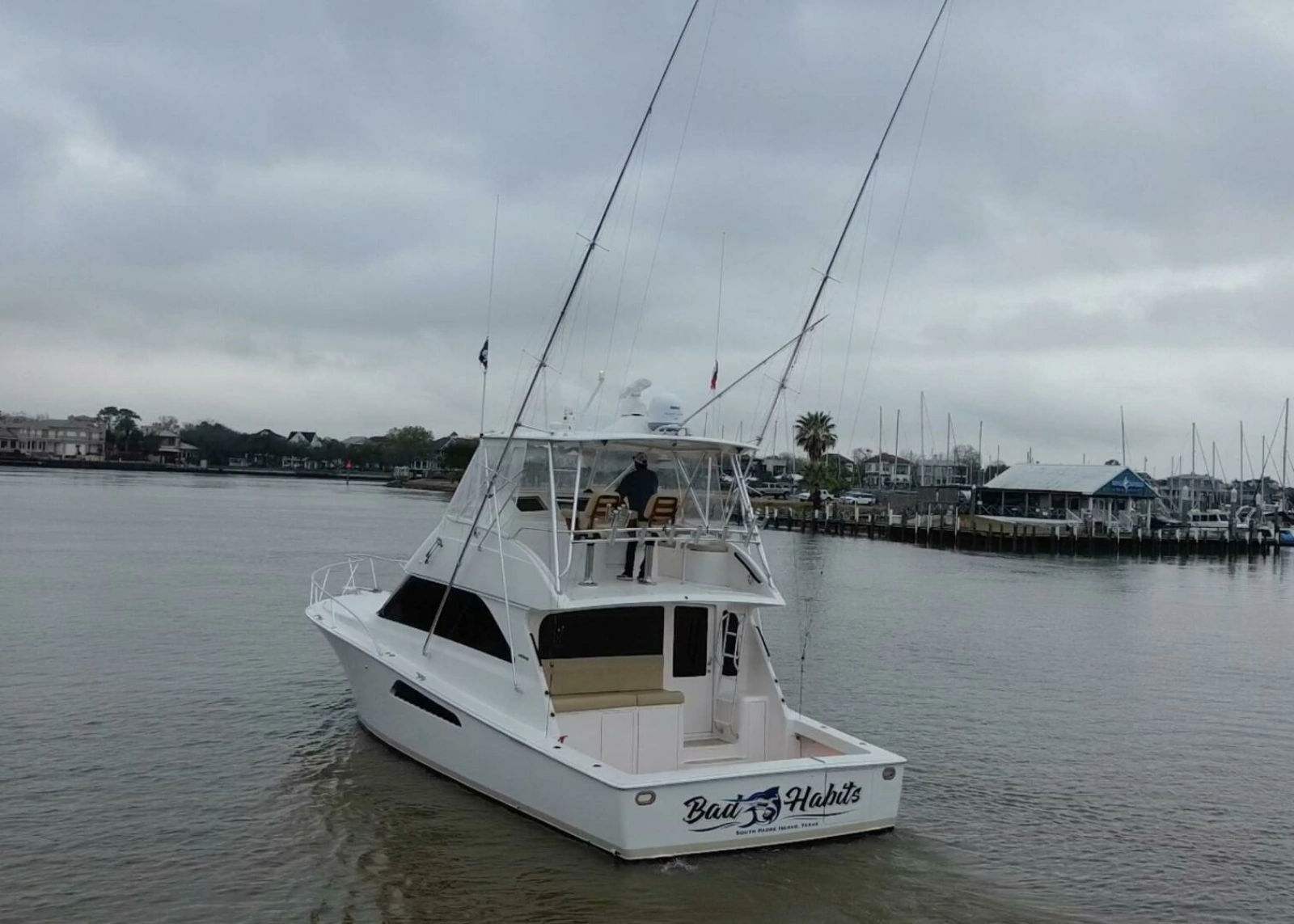 2007 Viking 45 Convertible Bad Habits