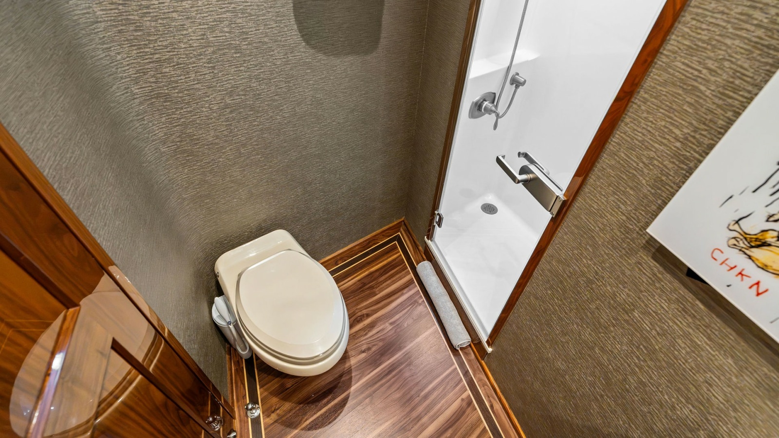 2016 Viking 80 Enclosed Bridge- FRIGATE-FWD Stateroom Head