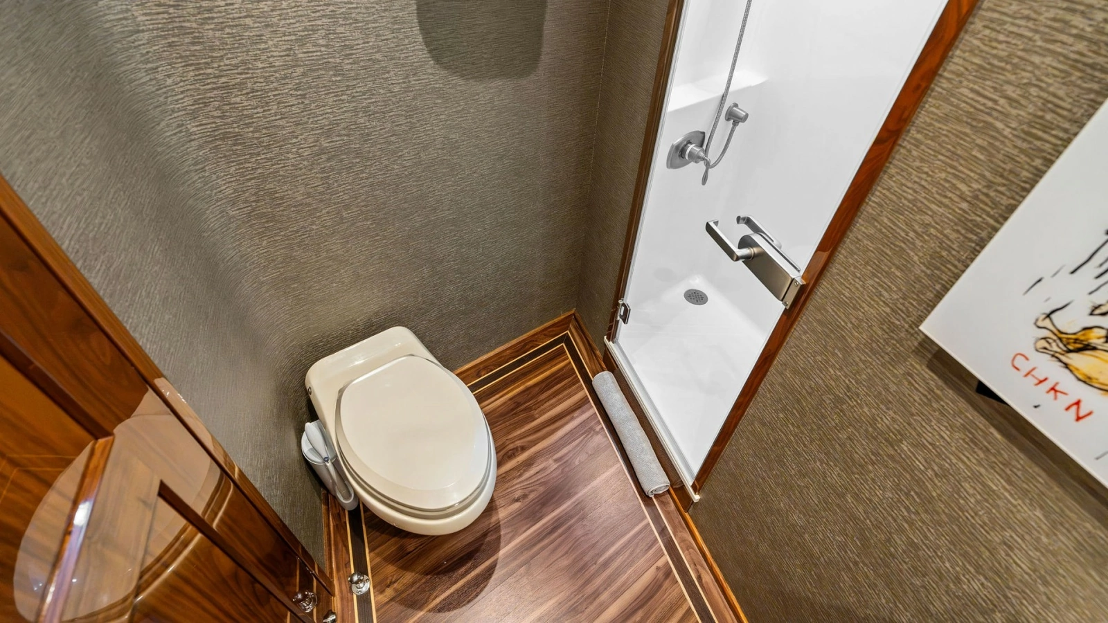 2016 Viking 80 Enclosed Bridge- FRIGATE-FWD Stateroom Head