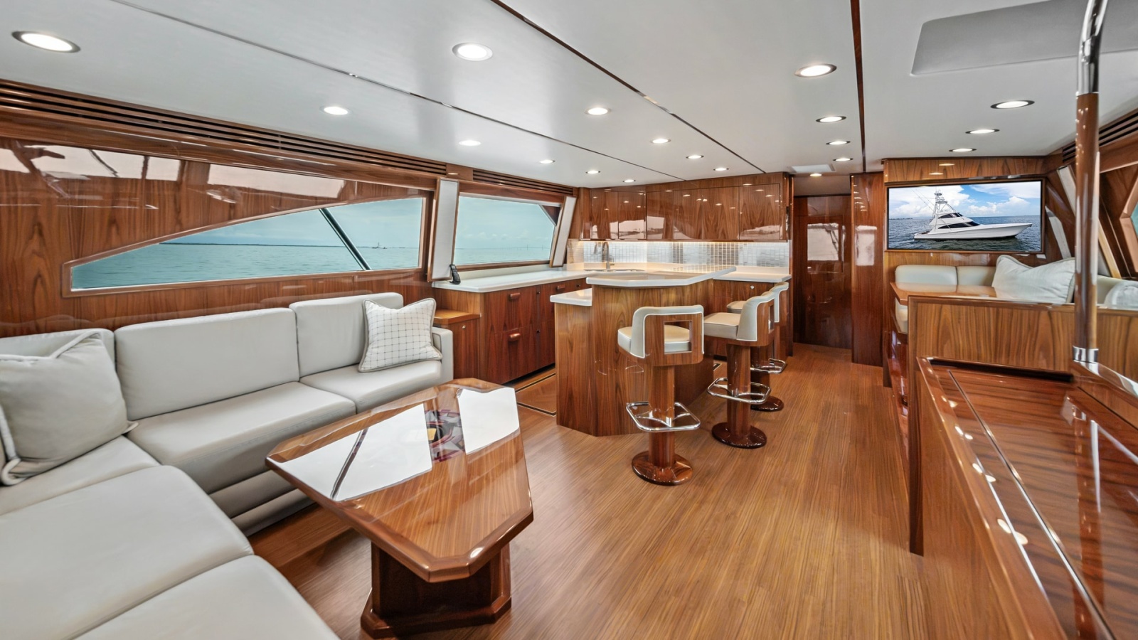 Spacious Interior Salon