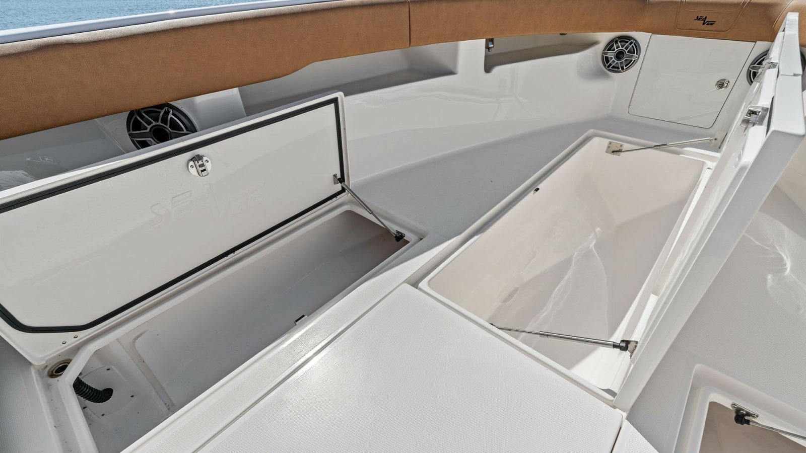 Spacious Forward Deck Storage