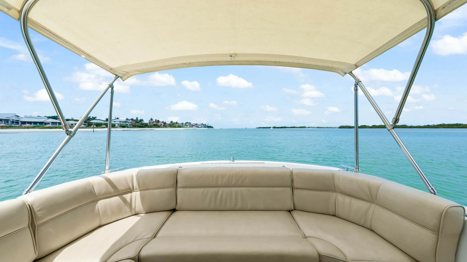 Spacious Aft Deck Seating Area