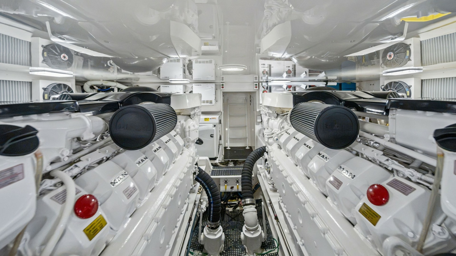Engine Room with Twin Engines