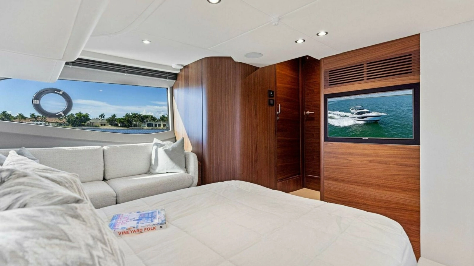 2025 Princess F50 Flybridge Owner's Stateroom