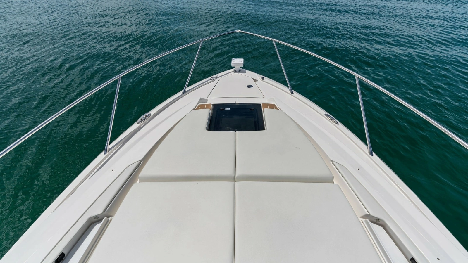 Spacious Forward Sunpad on Bow
