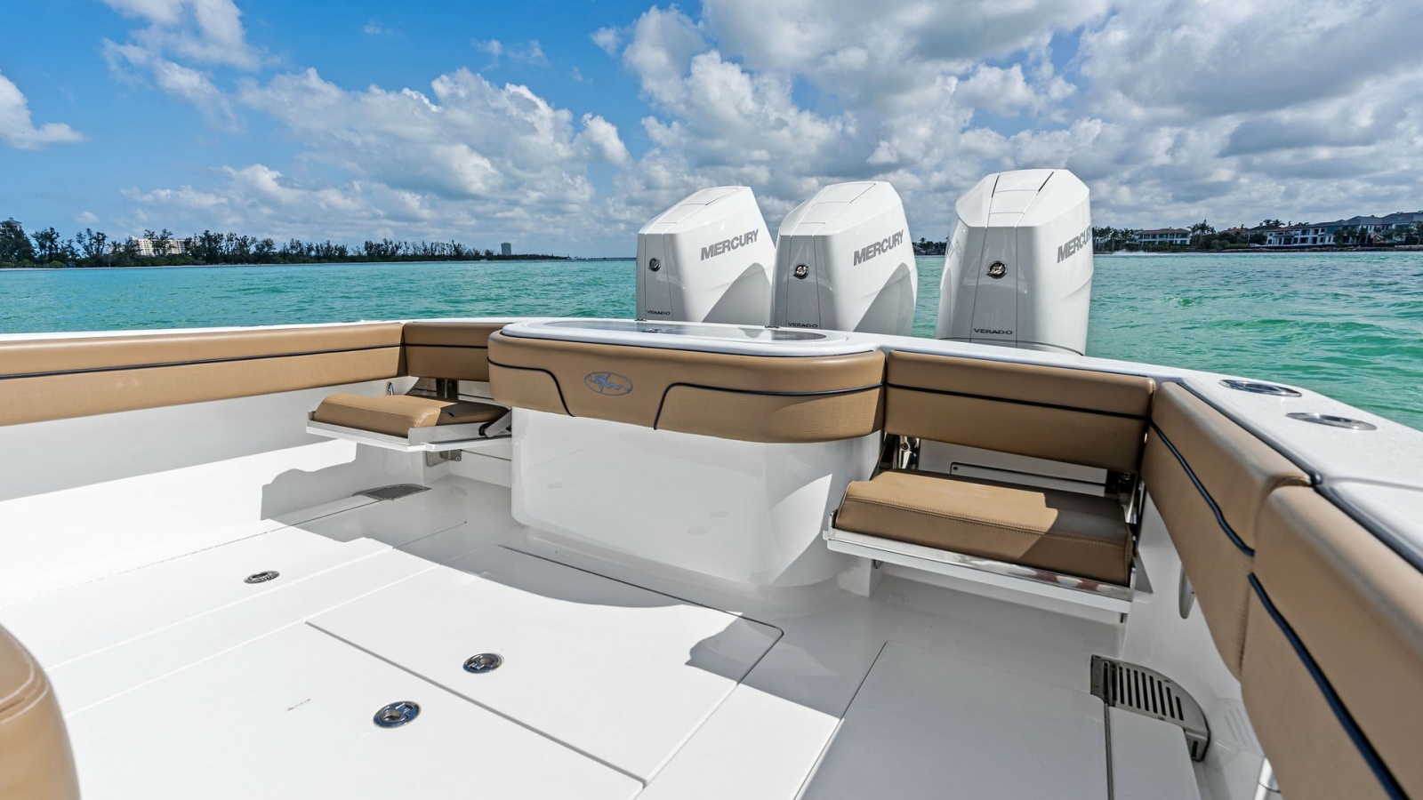 Spacious Aft Deck with Seating